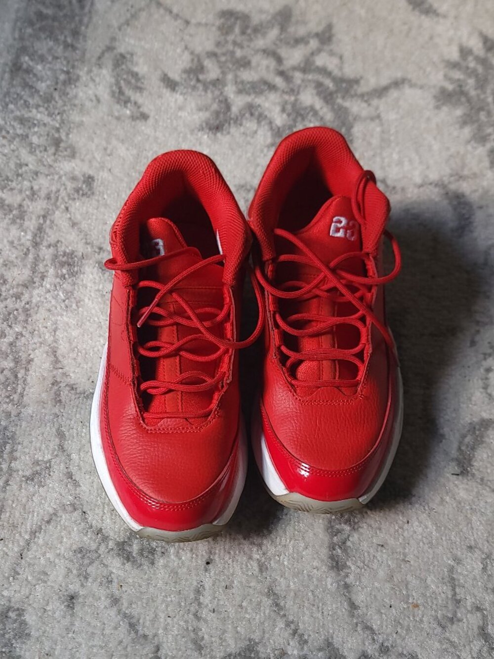 Kid Size Jordan Sneakers red Size 6.5